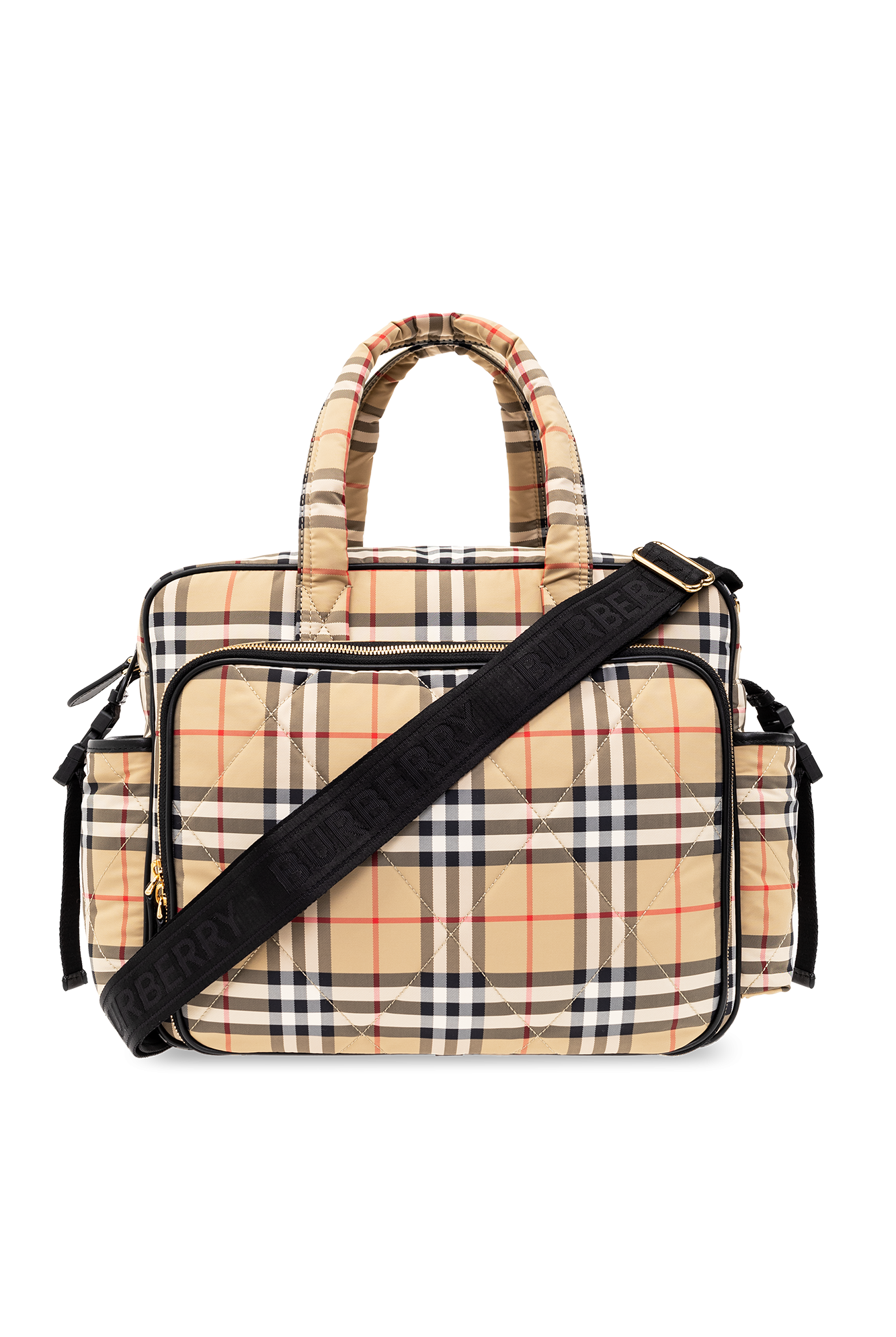 Burberry diaper store bag replica